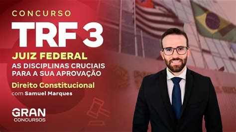 concurso juiz federal trf3